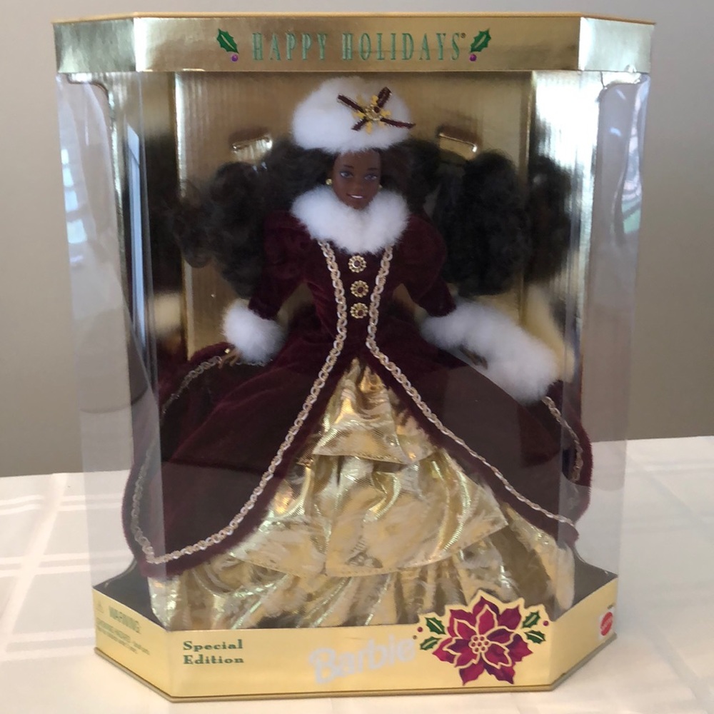 1996 Happy Holidays Barbie African American